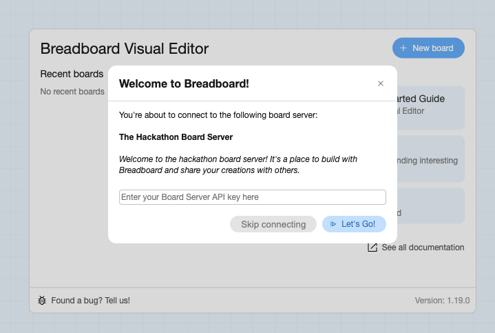 Welcome to Breadboard image